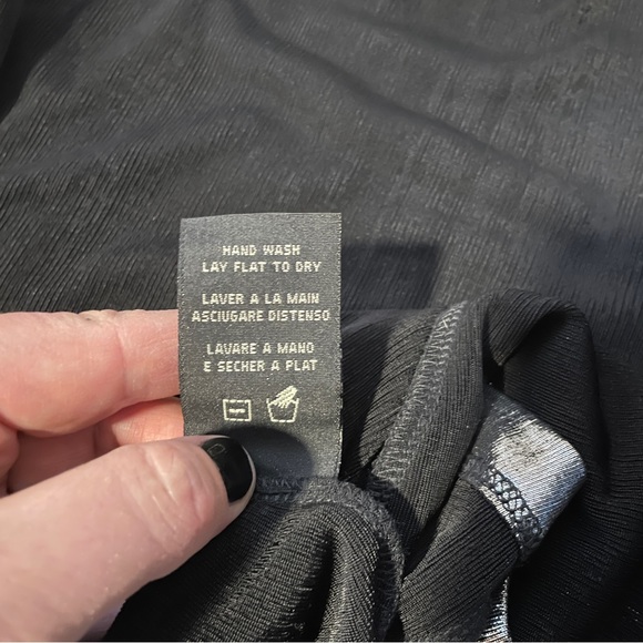 RN Convertible brand shiny party top. Size small. - Picture 6 of 6